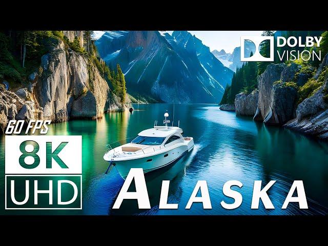 АЛЯСКА — живописный фильм для релаксации — 8K (60 кадров в секунду) видео Ultra HD