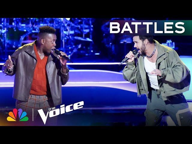 Stee and Willie Gomez's Sizzling Duet of "Tacones Rojos" by Sebastián Yatra & John Legend | Voice