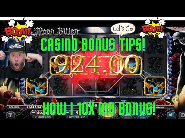 How To Beat Your Online Casino's Bonus Rollover Requirements! How I 10x My Bonus and Cashed In!