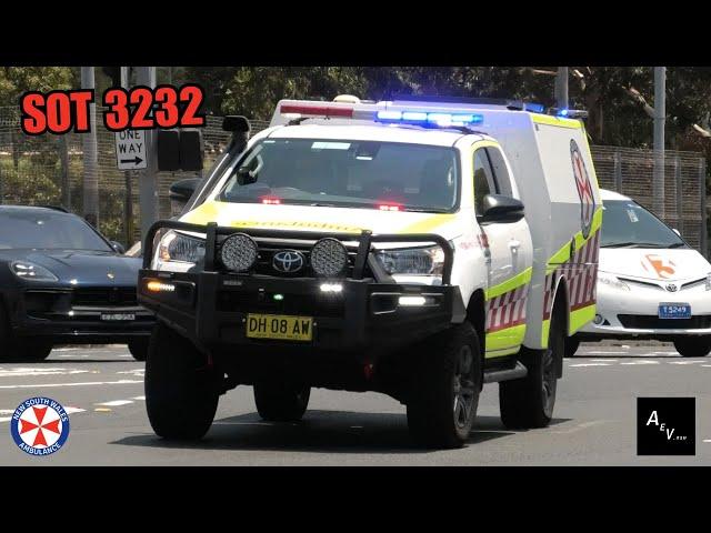 [SPECIAL OPERATIONS TEAM] NSWAS - SOT 32 responding R1 to a bushwalker incident