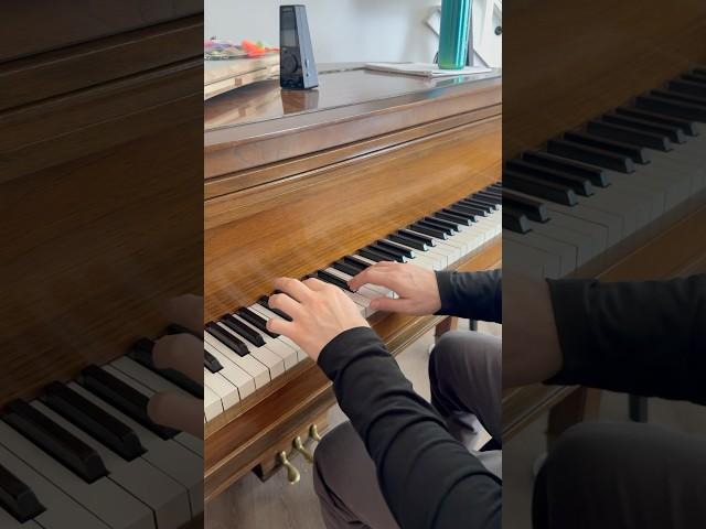 Fun 7/8 repeated note pattern #shorts #piano