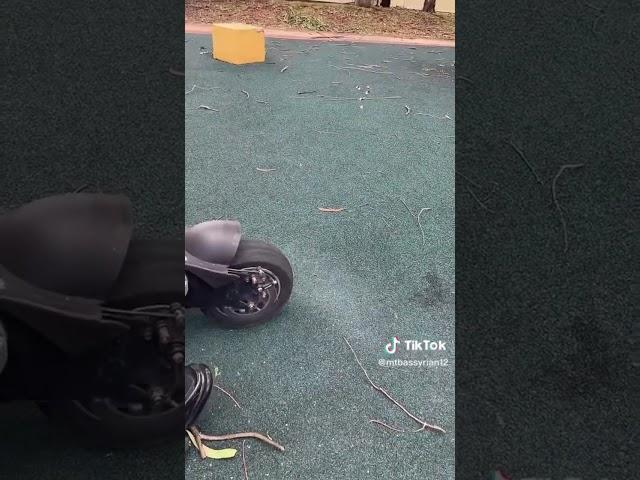 My friend did a burn out with me | credit to Jimmy