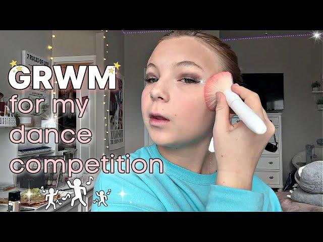 GRWM For MY first DANCE COMPETITION of 2024! *Officially Leah*