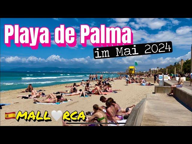 Playa de Palma️MALLORCA island🩷NEW 2024 Promenade & Strand TOP spain #mallorca #travel #vlog