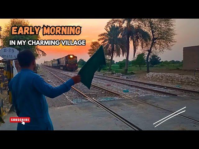 Early morning gaon k liye nikalna para| Village life  | Punjab village