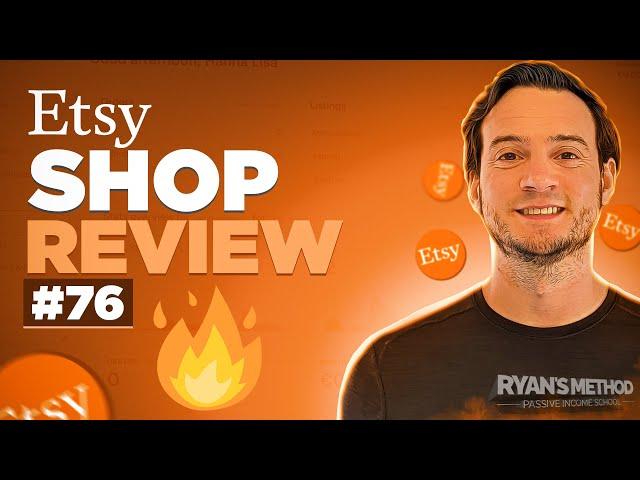 Etsy Shop Reviews #76: Selling Digital Wall Art (One Listing Made $12,0000)