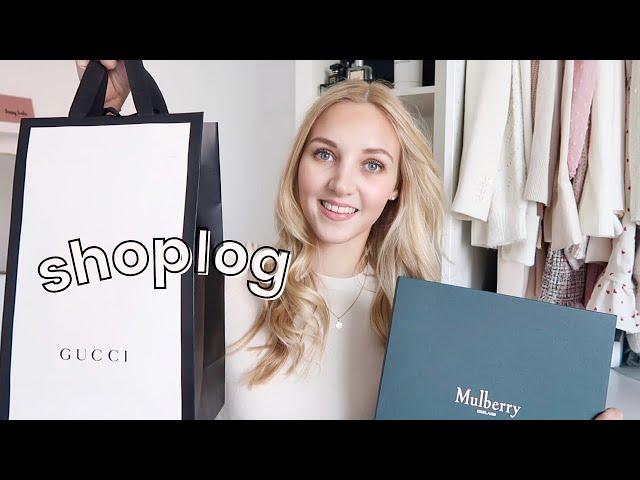 LUXURY SHOPLOG  GUCCI UNBOXING & MULBERRY AANKOOP | Julia Verbij