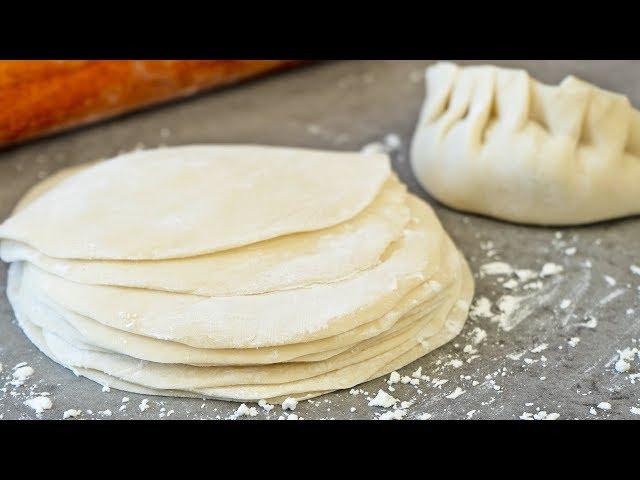 How to Make Dumpling Dough | Wrappers for Boiled Dumplings