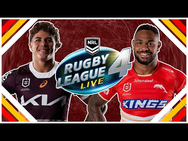 REECE WALSH & BRONCOS BURNS THE HAMMER & DOLPHINS IN BATTLE OF BRISBANE ON RLL4 (NRL ROUND 6)