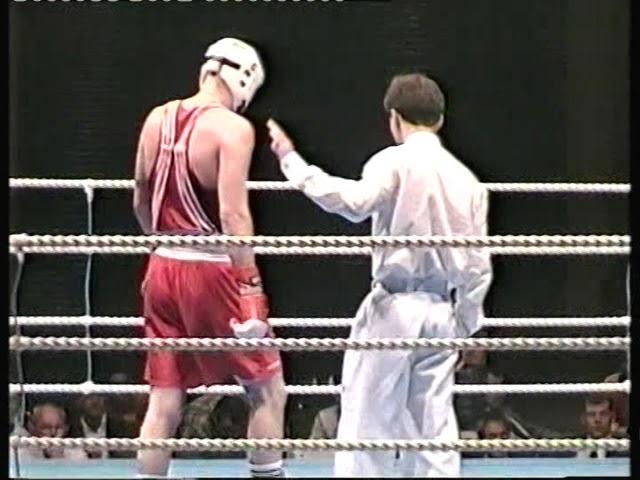 Birmingham 1997 1/4 final-1/2 final European Junior Boxing Championship