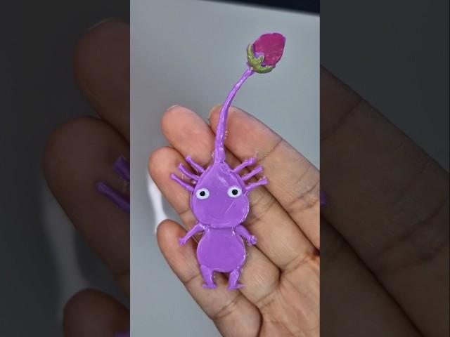 저온 3D펜으로 보라 피크민 만들어보기 pikmin ピクミン