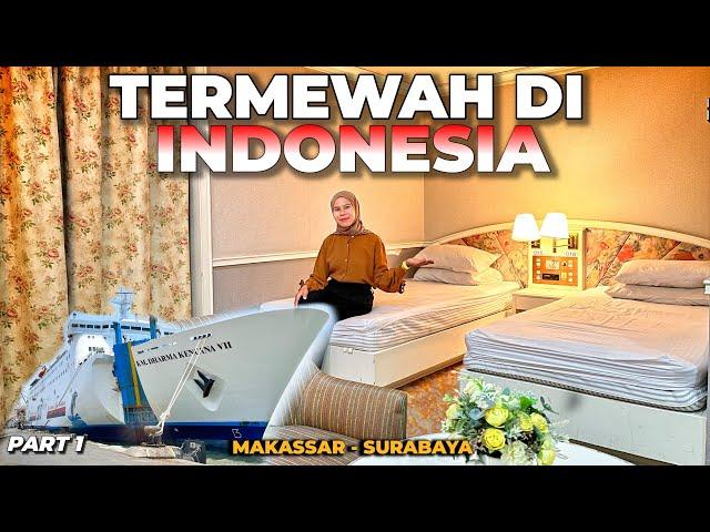 We Try LUXURY SHIP with the taste of 5 STAR HOTEL!! | Trip Dharma Kencana 7 Makassar - Surabaya Ep 1