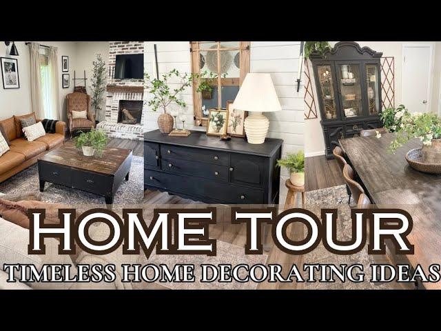 SUMMER HOME TOUR 2024/TIMELESS HOME DECOR/LATE SUMMER HOME DECORATING IDEAS