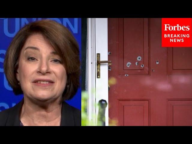 Amy Klobuchar Decries Shootings Of Minnesota Officials, Calls For Increased Security For Lawmakers