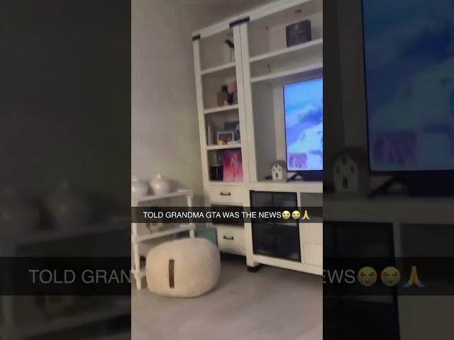 When grandma heard about GTA, she thought it was breaking news