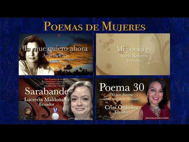 POEMAS DE MUJERES