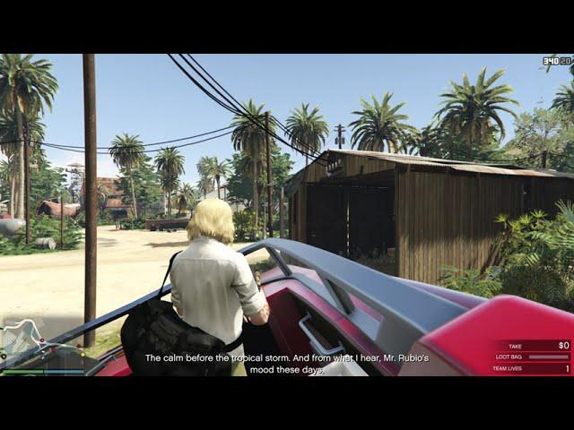 Grand Theft Auto V cayo perico best parking spot north dock