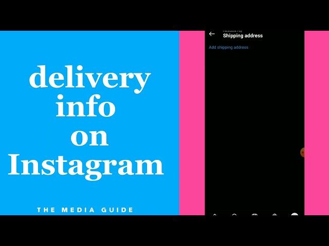 How To Fix Delivery Info On Instagram App 2022