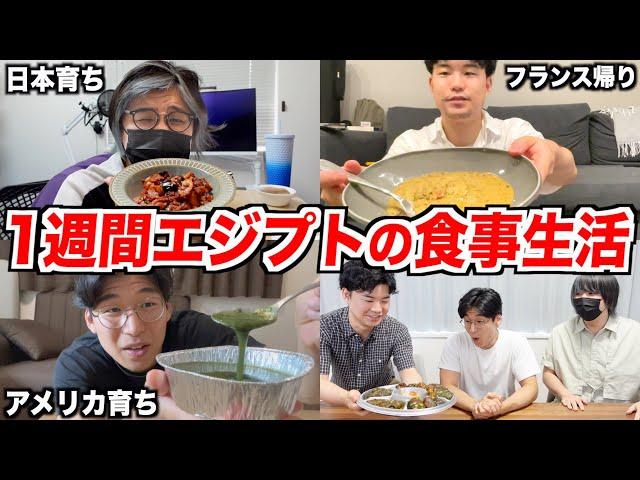 1週間エジプトの食事だけで生活してみたら異文化すぎてキツかったwww