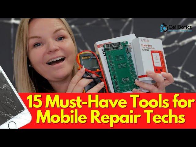 15 Must-Have Tools for Mobile Repair Techs WITH LINKS!