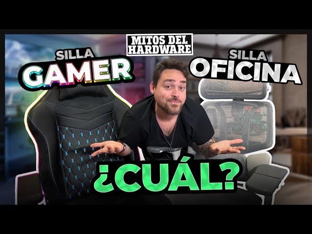 Mitos del Hardware #29 ¿Silla GAMER vs Silla OFICINA PREMIUM? ¿Cuál compro? #hbada #sillagaming