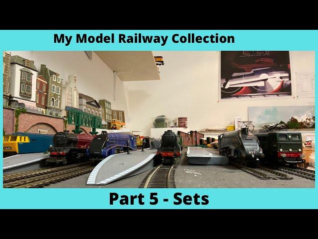 MY MODEL RAILWAY COLLECTION PART 5 - SETS SEE TRIANG, HORNBY, LIMA, DAPOL TRAIN SETS