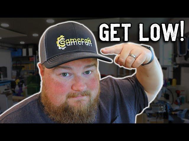 How to Embroider Lower Down on Hats