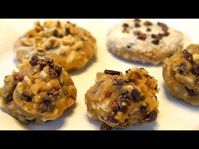 Raw Vegan Cookie Dough Recipe YUUUM!