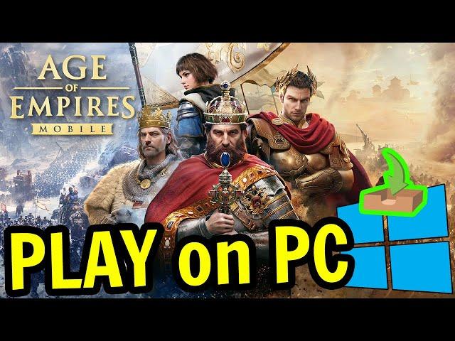  How to PLAY [ Age of Empires Mobile ] on PC ▶ DOWNLOAD and INSTALL