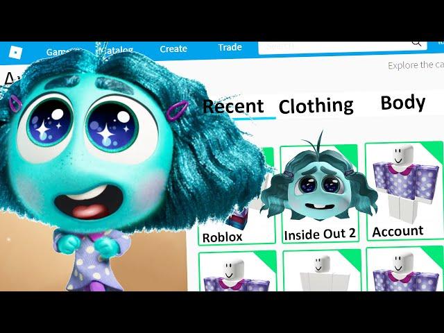 MAKING INSIDE OUT 2 ENVY a ROBLOX ACCOUNT