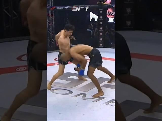 KO explosivo no SFT 42 #ko #combate #sft