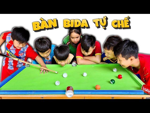 Tony | Làm Bàn Bida Lỗ Chơi Tại Nhà - Billiards Table Handmade