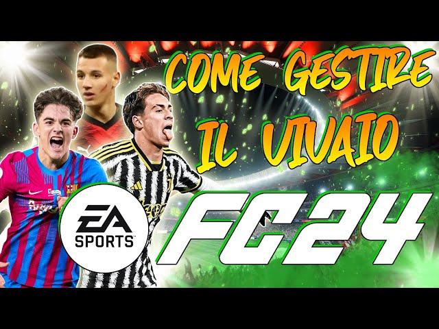 COME GESTIRE IL VIVAIO SU FC24: TUTORIAL COMPLETO!