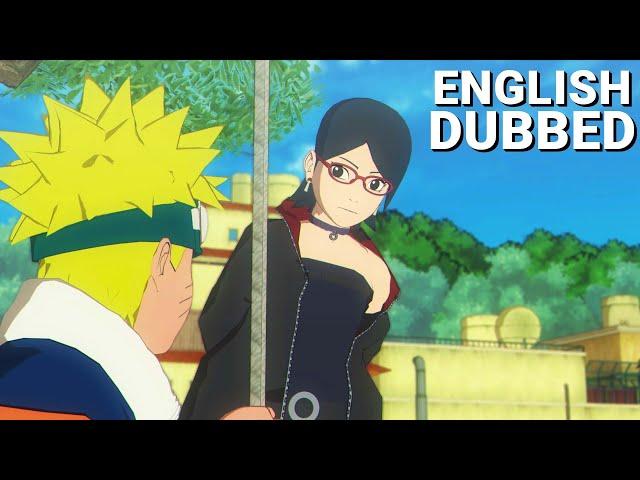 Sarada meets Naruto [DUBBED]