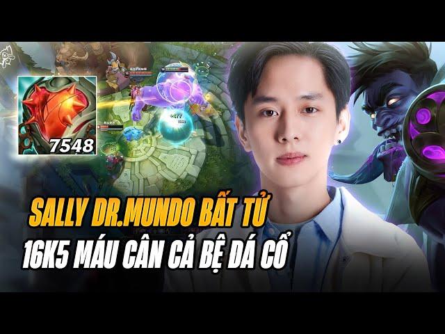 IDOL SALLY DU ĐẤU RANK ĐỒNG VỚI GIÁO ÁN MR.MUNDO 16K5 MÁU VÀ CẢ BỆ ĐÁ CỔ ĐẤM ĐỐI THỦ CỰC HÀI