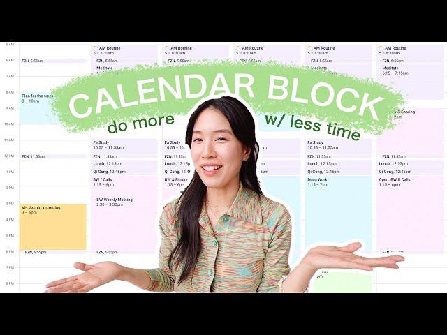 how I organize my calendar  simple systems for success & slow productivity