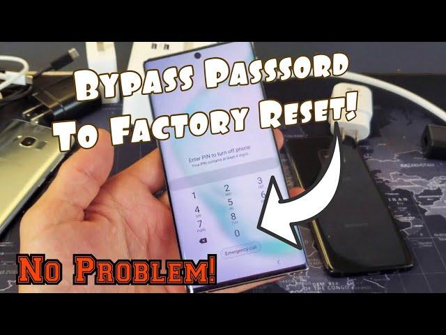 Galaxy Note 10/10+ : Forgot Password/Pin Cannot Factory Reset? ByPass Password NOW!