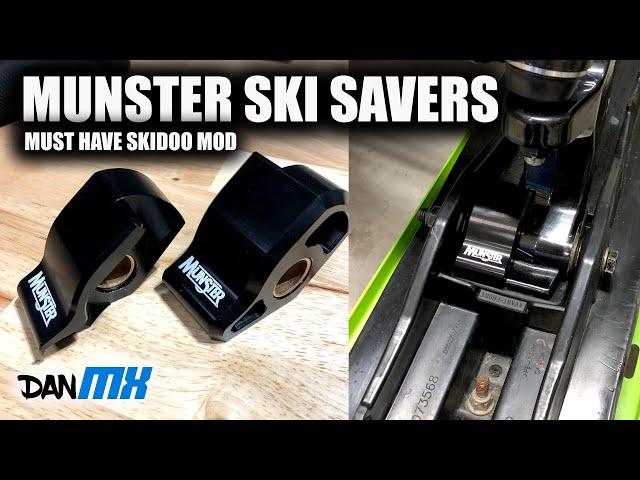 MUNSTER SKI SAVERS | Must have Skidoo Mod!