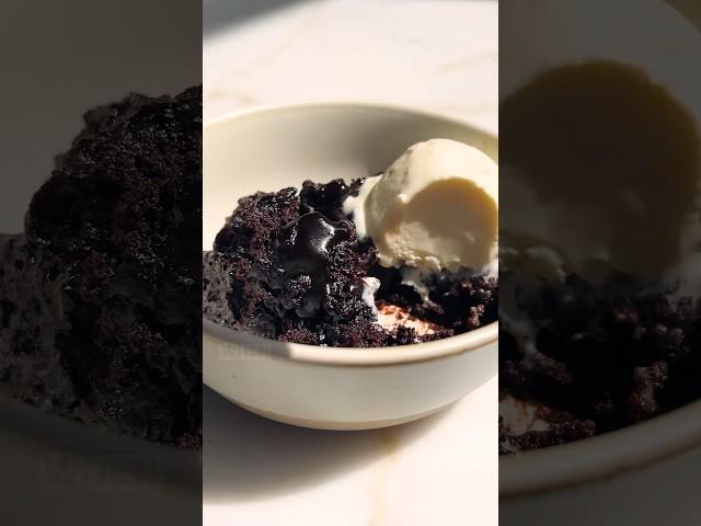 Microwave Chocolate Pudding Cake! Recipe’s in the description. #food #recipe #cooking #how #dessert