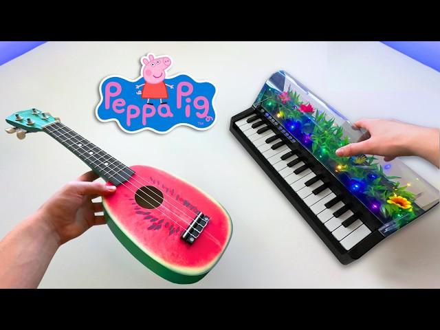 Peppa Pig theme on 30 TEMU instruments