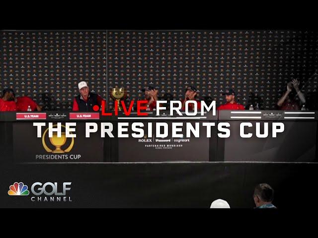 U.S. team not taking Presidents Cup win for granted | Live From the Presidents Cup | Golf Channel