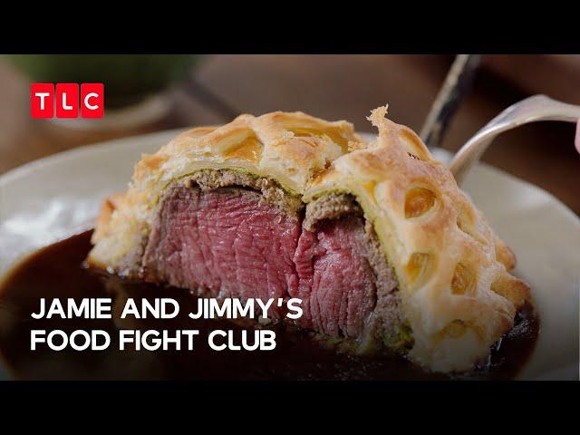 Succulent Beef Wellington | Jamie and Jimmy's Food Fight Club