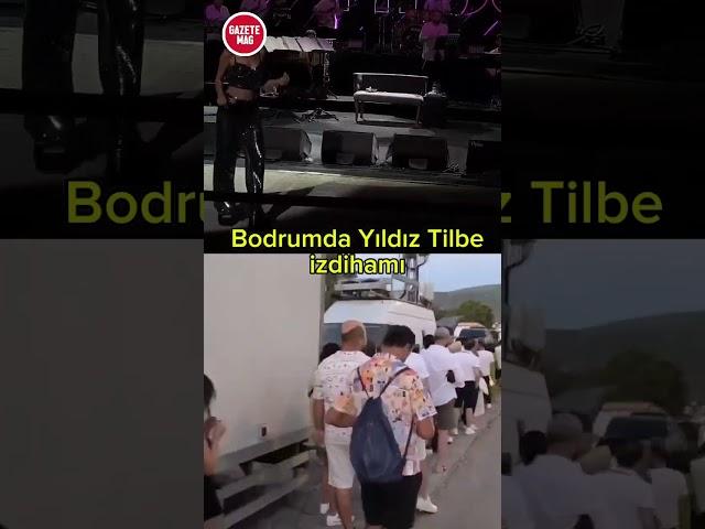 Yıldız Tilbe Bodrum Antik Tiyatro konser izdihamı #magazin #yıldıztilbe #haber #gündem #müzik