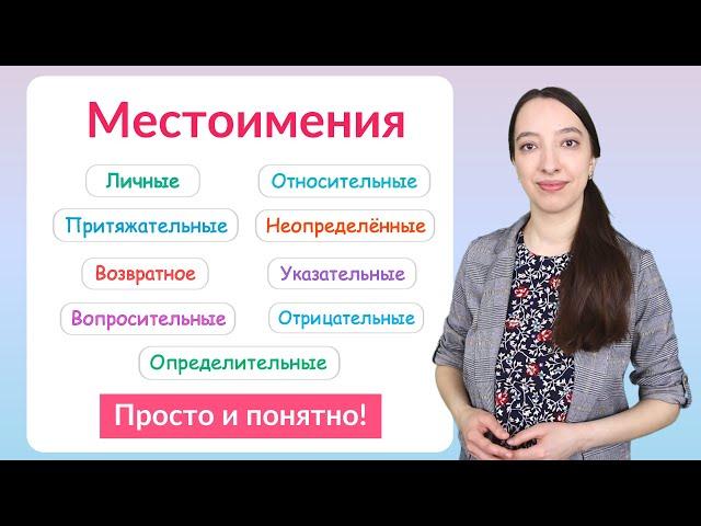 Местоимение в русском языке. Как определить местоимение?