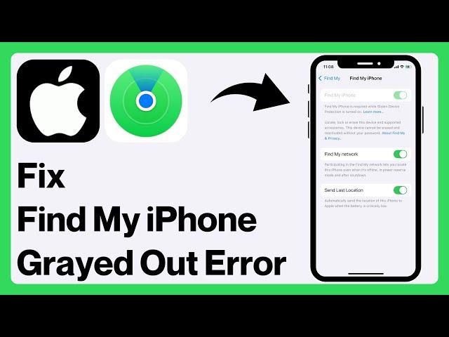 Find My iPhone Grayed Out? – Here’s How To Turn it Off!