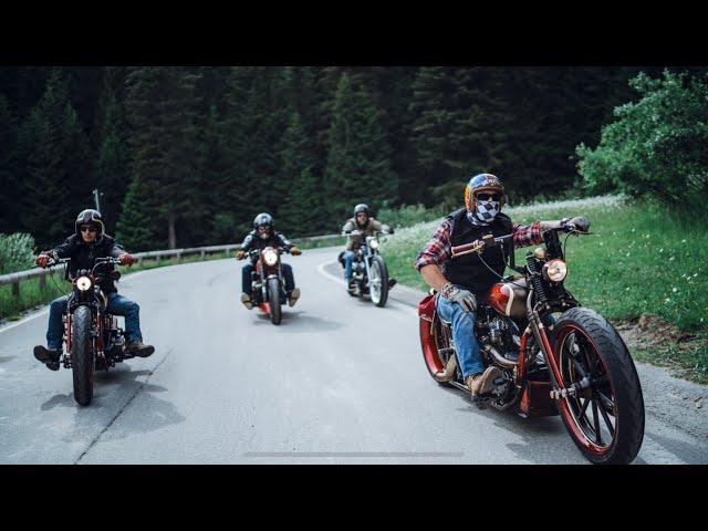 TESSIN RIDE WITH BOBBER GARAGE