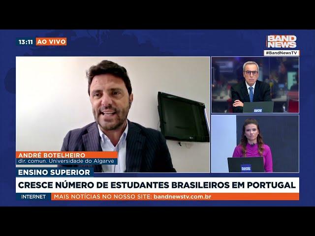 BandNews TV | Cresce número de estudantes brasileiros em Portugal