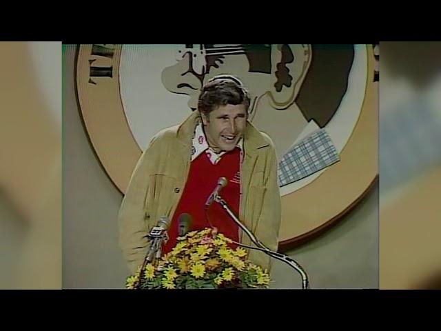 Bob Knight at the 1978 roast of Joe B. Hall