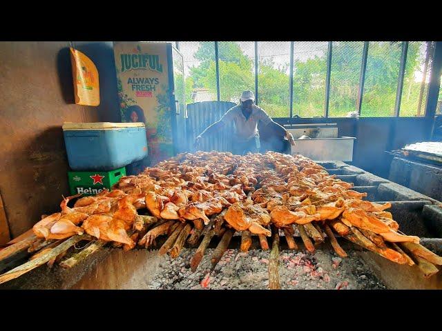 BOSS of Jamaican Jerk!! EXTREME Meat Seasoning!! Street Food Jamaica