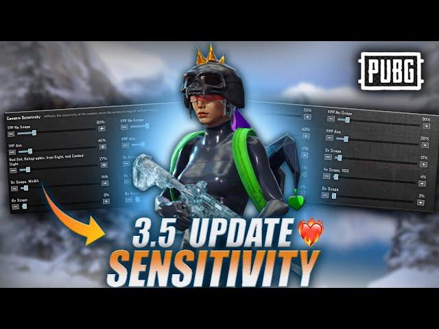 3.5 UPDATE BEST ZERO RECOIL SENSITIVITY | BEST FOR ALL LONG AND CLOSE RANGE .